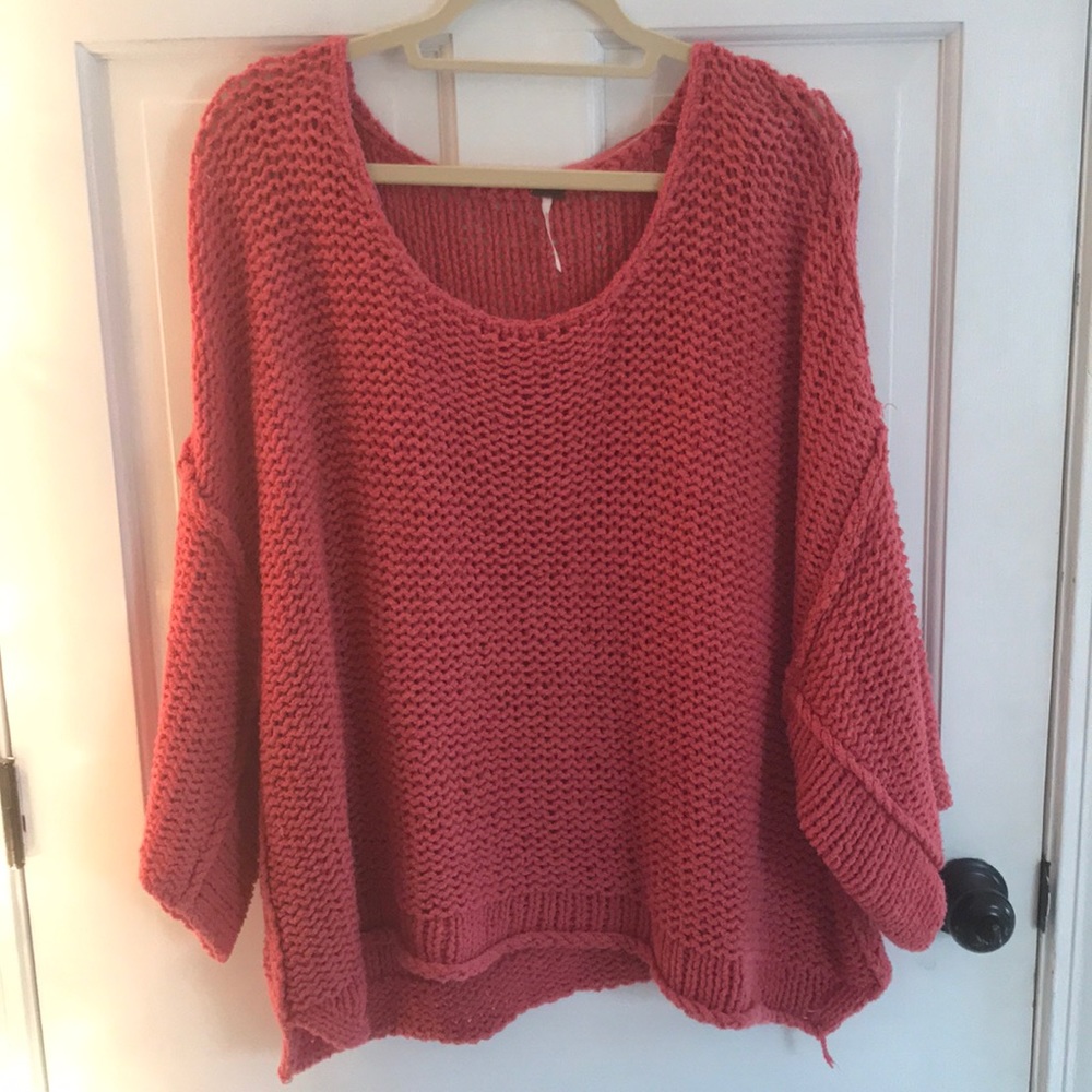 Free People Oversized Sweater!!